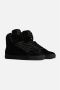 Versace Zwarte Velvet High-Top Sneakers Black Heren - Thumbnail 2