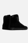 Versace Zwarte Velvet High-Top Sneakers Black Heren - Thumbnail 3