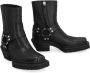 Vetements Cowboy Leren Laarzen Black Heren - Thumbnail 2