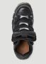 Vetements Leren platform sneakers met logo plaques Black Heren - Thumbnail 10