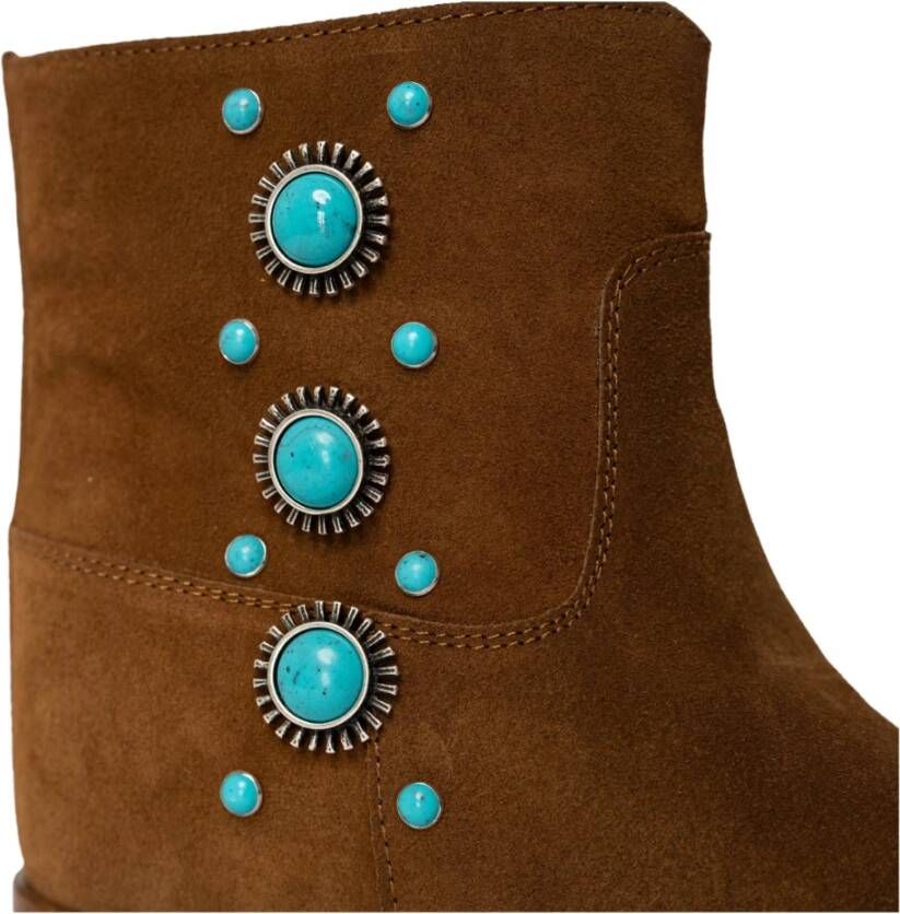 Via Roma 15 Ankle Boots Brown Dames