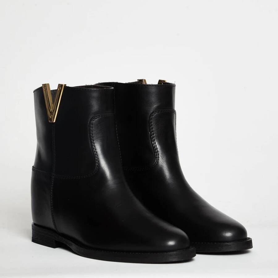 Via Roma 15 Ankle Boots Zwart Dames