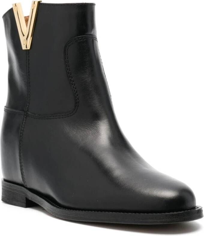 Via Roma 15 Ankle Boots Zwart Dames