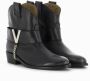 Via Roma 15 Ankle Boots Black Dames - Thumbnail 2