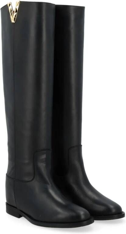 Via Roma 15 High Boots Black Dames