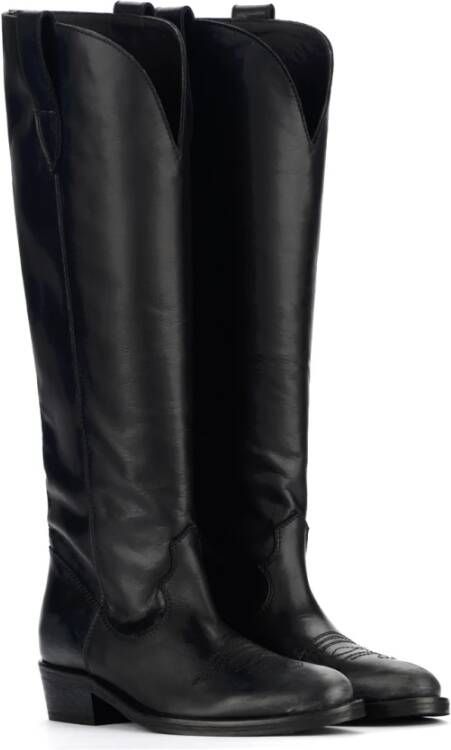 Via Roma 15 High Boots Zwart Dames