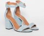 Via Roma 15 High Heel Sandals Blauw Dames - Thumbnail 2