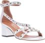 Via Roma 15 High Heel Sandals White Dames - Thumbnail 2