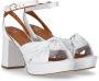 Via Roma 15 High Heel Sandals White Dames - Thumbnail 2