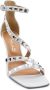 Via Roma 15 Nappa Sandalen met 9cm Hak White Dames - Thumbnail 2