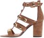 Via Roma 15 Sandals Brown Dames - Thumbnail 3