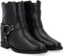 Via Roma 15 Split V Wedge Enkellaars Black Dames - Thumbnail 2