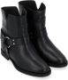 Via Roma 15 Split V Wedge Enkellaars Black Dames - Thumbnail 4