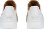 Via Roma 15 Witte Leren Sneakers met Gouden V-Detail White Dames - Thumbnail 5