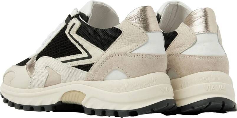 Via Vai Stijlvolle Beige Sneakers Beige Dames