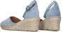 VIA VAI Flora Braid Espadrilles Zomer Schoenen Dames Blauw - Thumbnail 9