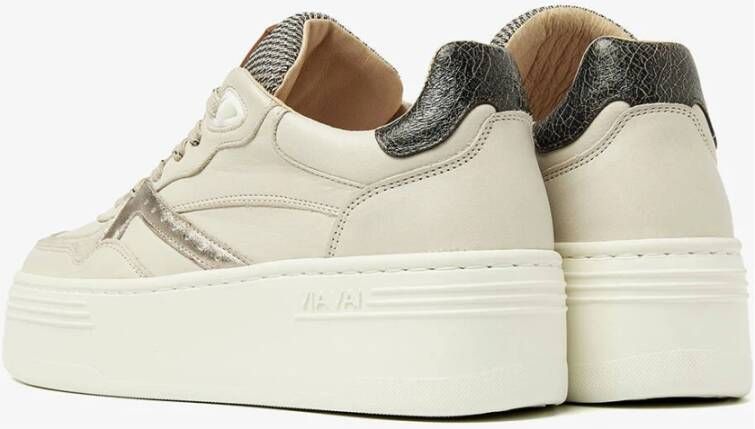 Via Vai Brooklyn Sneakers 62147 Beige Dames