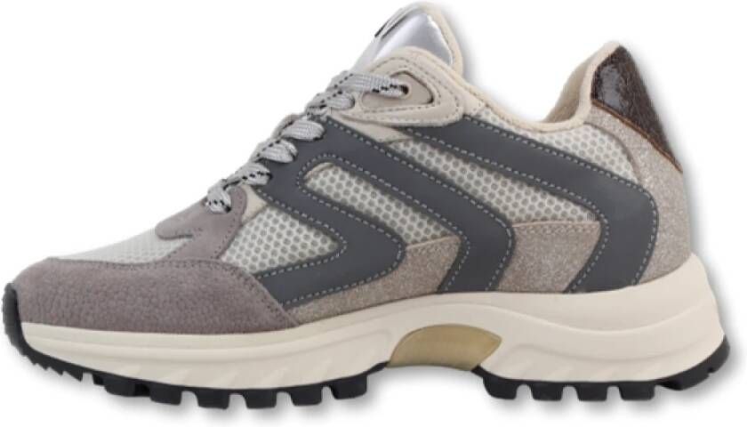 Via Vai Chunky Multikleur Sneakers Gray Dames