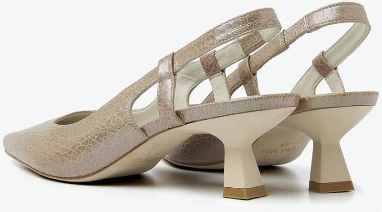 Via Vai Elegante Pumps met Suzy Aliya Beige Dames