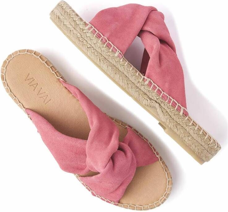 Via Vai Espadrilles Roze Dames