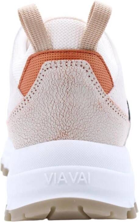 Via Vai Stijlvolle Sneakers voor Vrouwen Beige Dames