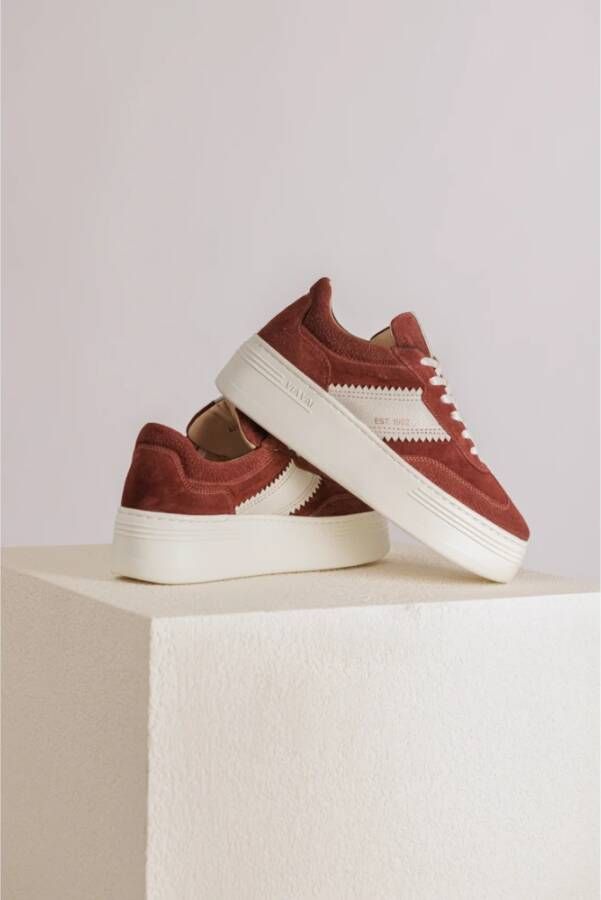 Via Vai Grace Combi Porto Sneaker Red Dames