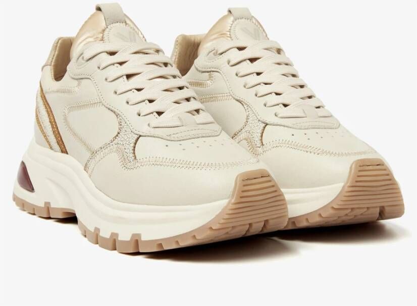 Via Vai Liz Dulce Ecru Sneakers Beige Dames