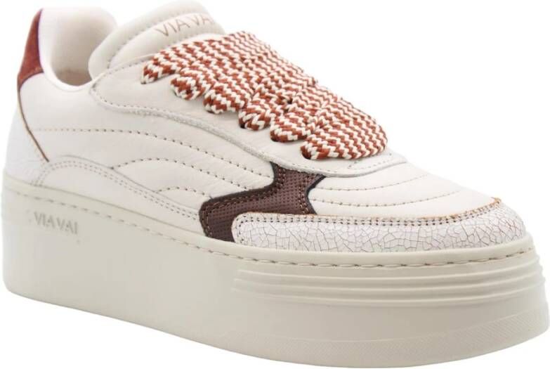 Via Vai Meel Sneaker Beige Dames