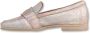 Via Vai Metallic Loafers Chiara Ray Beige Dames - Thumbnail 2