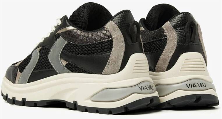 Via Vai Sneakers 61081 Liz Ivy Black Dames