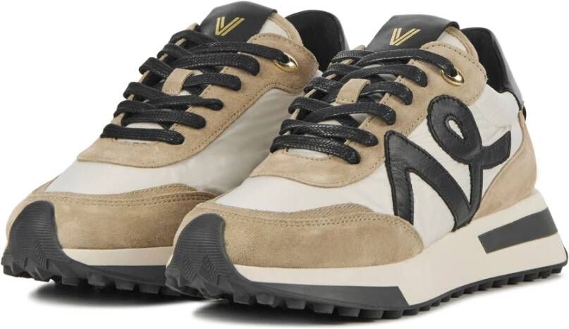 Via Vai Sneakers Zand Beige Dames