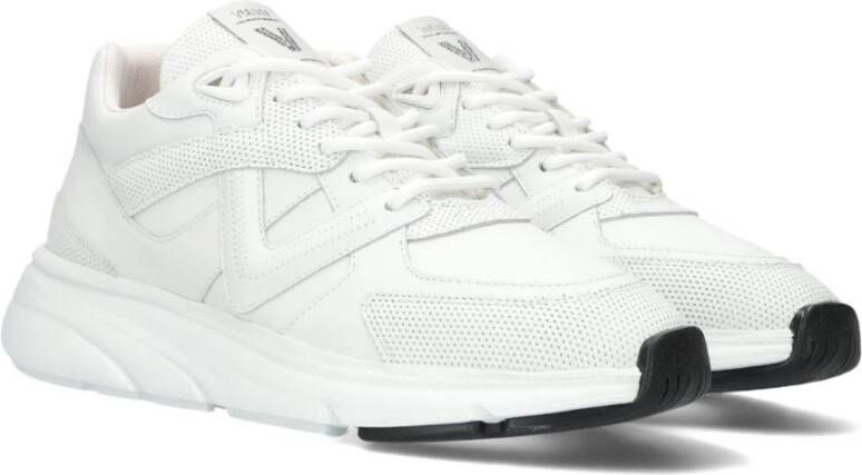 Via Vai Stijlvolle lage sneakers in zandkleur White Dames