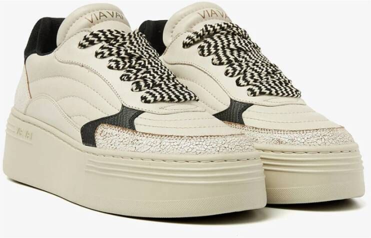 Via Vai Stijlvolle Sneakers Isa Josie White Dames