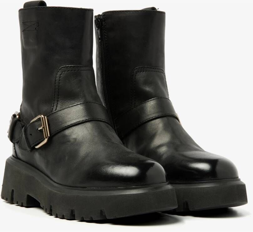 Via Vai Ziva Jagger Biker boots Black Dames