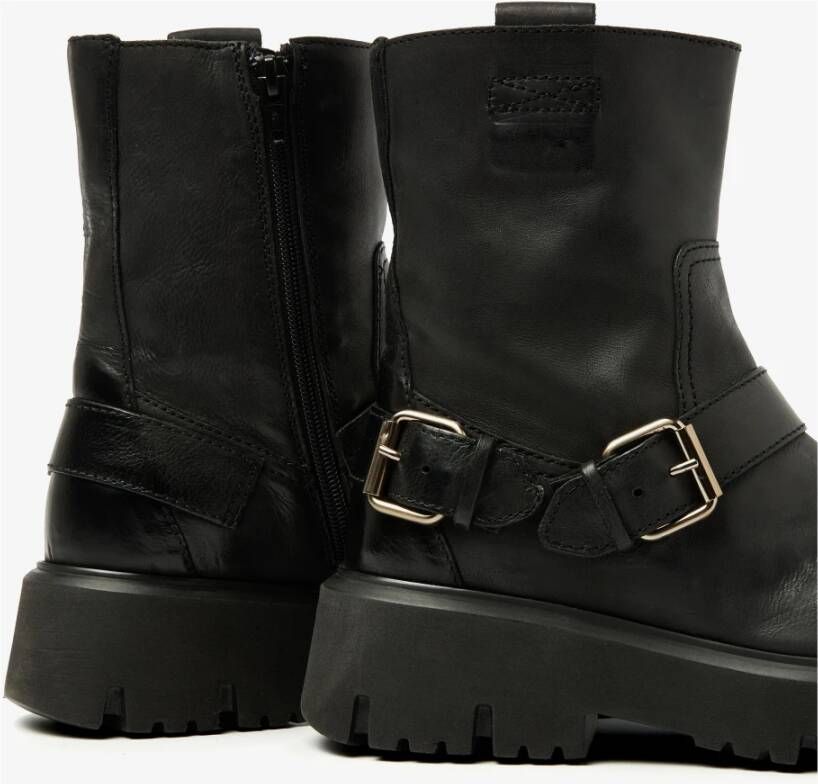 Via Vai Ziva Jagger Biker boots Black Dames