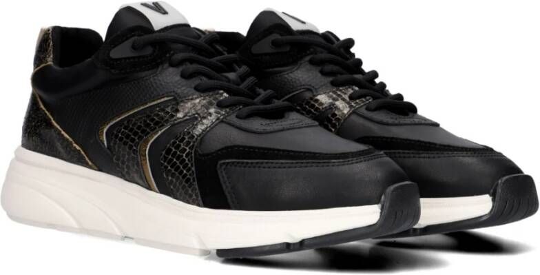 Via Vai Zwarte Taylor Dames Sneakers Black Dames