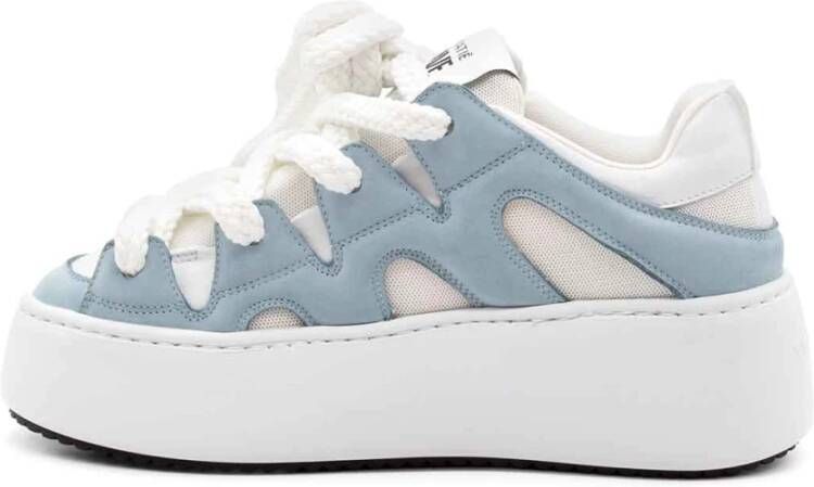 Vic Matié Blauw Witte Wave Schoen Blue Dames