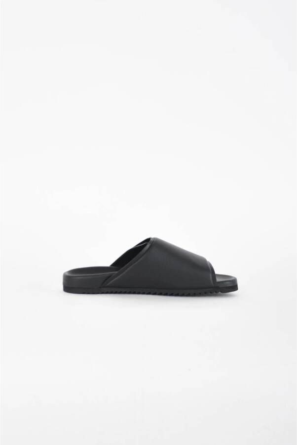 Vic Matié Boter Sandalen met Rubberen Zool Black Heren