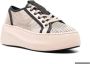 Vic Matié Bruine Casual Sneakers met Cow Leather Brown Dames - Thumbnail 2