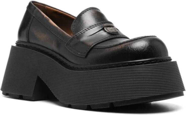 Vic Matié Bruine Joy Loafers Black Dames