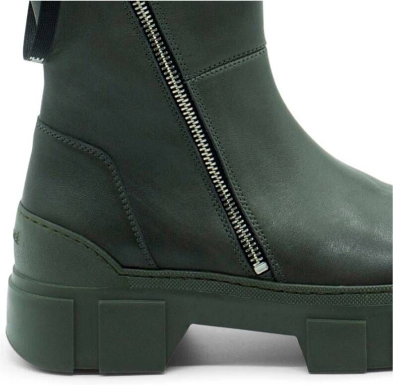 Vic Matié Enkellaars Roccia in militaire stijl Green Dames