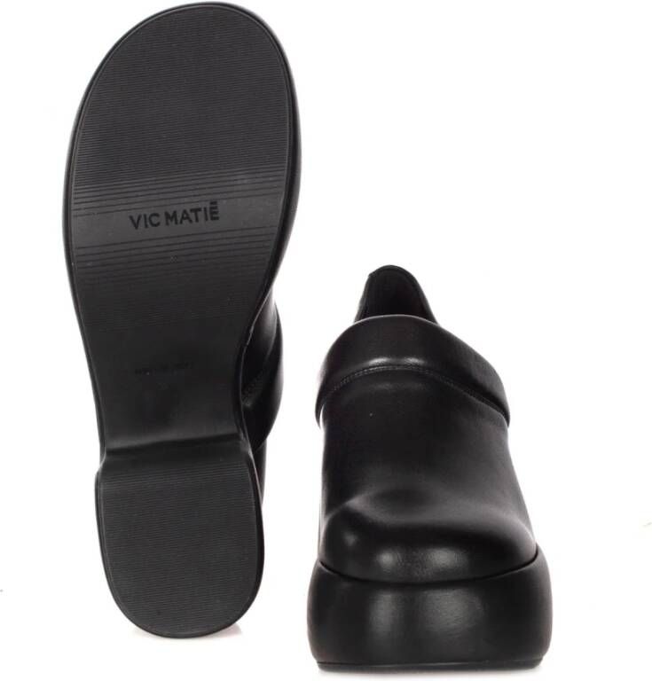 Vic Matié Flats Zwart Dames