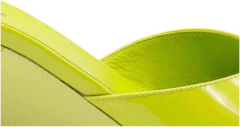 Vic Matié Heeled Mules Green Dames