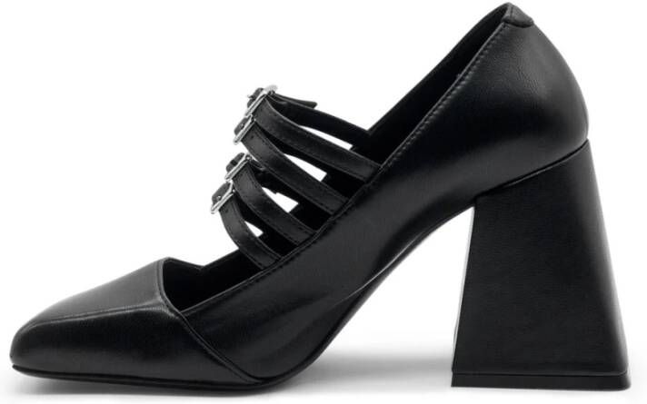 Vic Matié High-Heel-Sandalette Ming in zwart gemaakt van glanzend nappaleer Black Dames