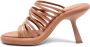 Vic Matié High Heel Sandals Brown Dames - Thumbnail 4