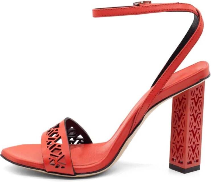 Vic Matié High Heel Sandals Red Dames