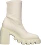 Vic Matié Ivoor Eco-leer Gear Hiel Bootie Beige Dames - Thumbnail 3