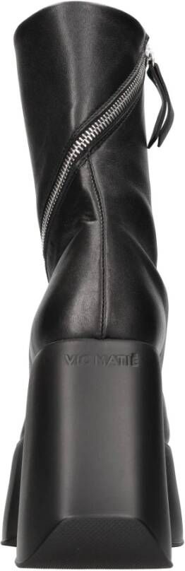 Vic Matié Laarzen Zwart Black Dames