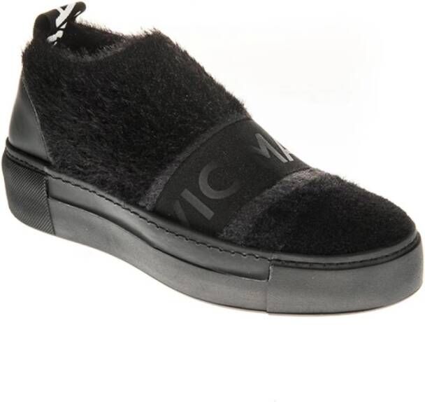 Vic Matié Maxi Bande Slip-On Sneakers Black Dames