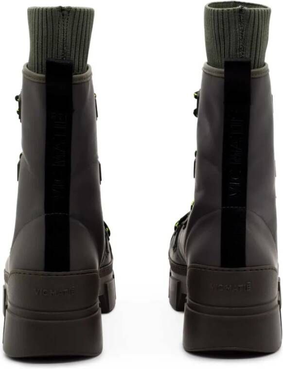 Vic Matié Militaire Rots Trekking Schoenen Gray Dames